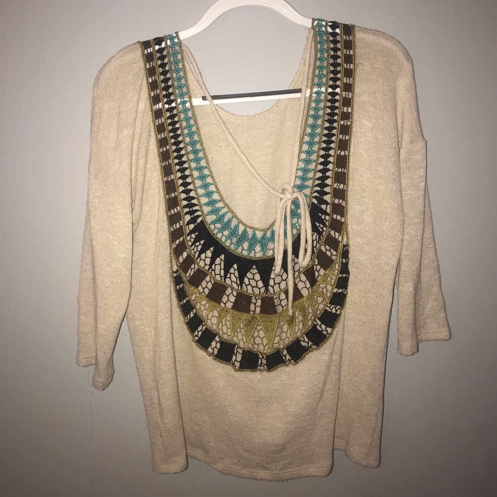 Cream shirt